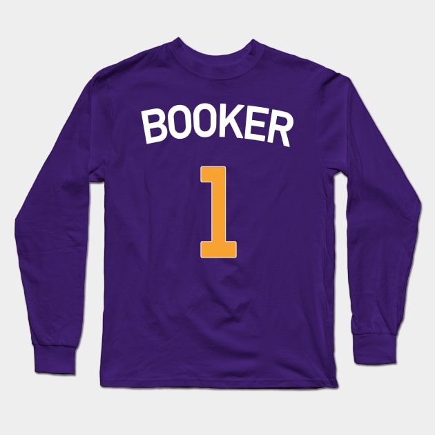 Devin Booker Long Sleeve T-Shirt by Danielle